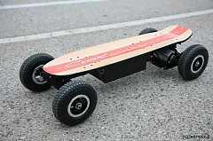 Elektro Skateboard - 800Watt - Holz-Board - Fernsteuerung